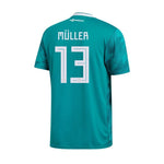 Men #13 Muller Jersey Away Germany National 2018 FIFA World Cup