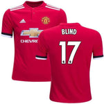 Men 17 Daley Blind Jersey Soccer Manchester United Jersey 2018