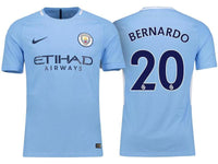 Men 20 Bernardo Silva Jersey Home Soccer Manchester City Jersey Premier League