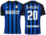 Men 20 Borja Valero Jersey Home Soccer Inter Milan FC Jersey 2018 Serie A