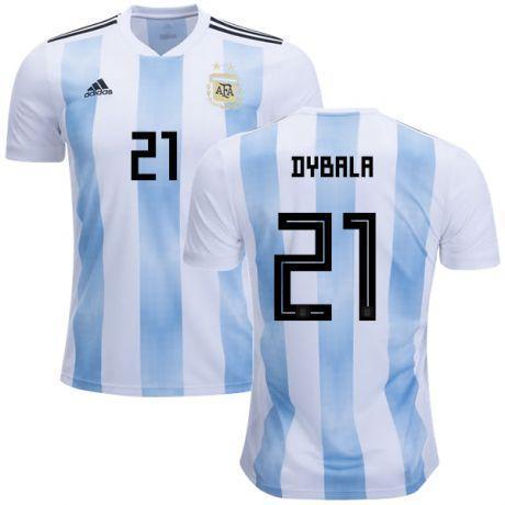 Men #21 Paulo Dybala Jersey Argentina National 2018 FIFA World Cup Fanatics