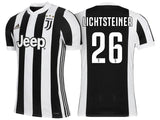 Men 26 Stephan Lichtsteiner Jersey Home Soccer Juventus Jersey 2018 Serie A