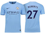 Men 27 Patrick Roberts Jersey Home Soccer Manchester City Jersey Premier League