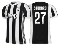 Men 27 Stefano Sturaro Jersey Home Soccer Juventus Jersey 2018 Serie A
