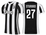 Men 27 Stefano Sturaro Jersey Home Soccer Juventus Jersey 2018 Serie A