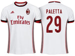 Men 29 Gabriel Paletta Jersey Away Soccer AC Milan Jersey 2018 Serie A