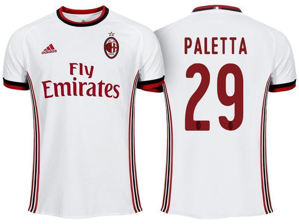 Men 29 Gabriel Paletta Jersey Away Soccer AC Milan Jersey 2018 Serie A