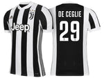 Men 29 Paolo De Ceglie Jersey Home Soccer Juventus Jersey 2018 Serie A