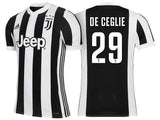 Men 29 Paolo De Ceglie Jersey Home Soccer Juventus Jersey 2018 Serie A
