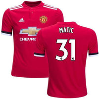 Men 31 Nemanja Matic Jersey Soccer Manchester United Jersey 2018