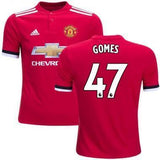Men 47 Angel Gomes Jersey Soccer Manchester United Jersey 2018