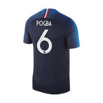Men #6 Paul Pogba Jersey Blue France National 2018 FIFA World Cup