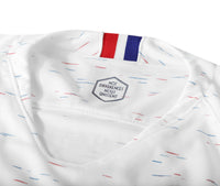 Men #9 Olivier Giroud Jersey White France National 2018 FIFA World Cup