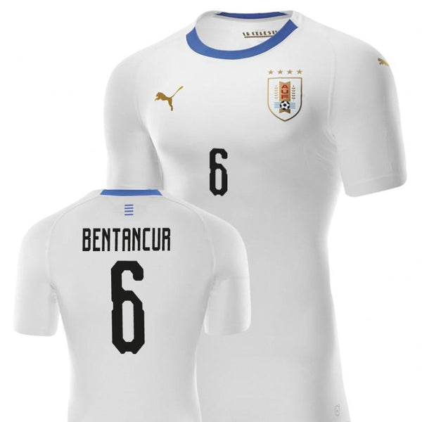 Men #6 Rodrigo Bentancur Jersey Uruguay National 2018 FIFA World Cup Player