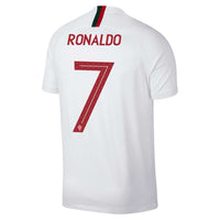 Men #7 Cristiano Ronaldo Jersey Away Portugal National 2018 FIFA World Cup