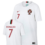 Men #7 Cristiano Ronaldo Jersey Away Portugal National 2018 FIFA World Cup