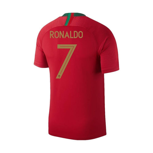 Men #7 Cristiano Ronaldo Jersey Home Portugal National 2018 FIFA World Cup