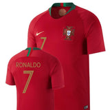 Men #7 Cristiano Ronaldo Jersey Home Portugal National 2018 FIFA World Cup