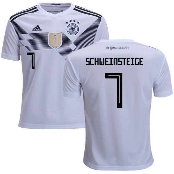 Men #7 Schweinsteiger Jersey Home Germany National 2018 FIFA World Cup