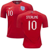 Men 10 Raheem Sterling Jersey England Jersey World Cup 2018 Jersey