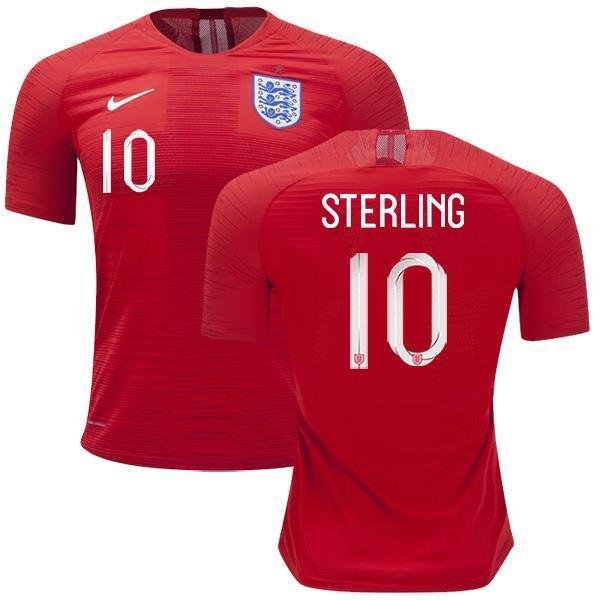 Men 10 Raheem Sterling Jersey England Jersey World Cup 2018 Jersey