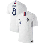 Men #8 Lemar Jersey White France National 2018 FIFA World Cup