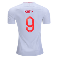 Men #9 Kane Jersey Home England National 2018 FIFA World Cup