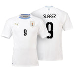 Men #9 Luis Suarez Jersey Uruguay National 2018 FIFA World Cup Player