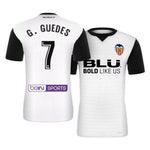 Men 7 Guedes Jersey Soccer Valencia Jersey 2018 LaLiga