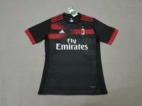 Men 11 Fabio Borini Jersey Away Soccer AC Milan Jersey 2018 Serie A