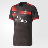 Men 12 Andrea Conti Jersey Away Soccer AC Milan Jersey 2018 Serie A