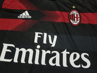 Men 12 Andrea Conti Jersey Away Soccer AC Milan Jersey 2018 Serie A
