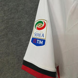 Men 00 Custom Jersey Away Soccer AC Milan Jersey 2018 Serie A