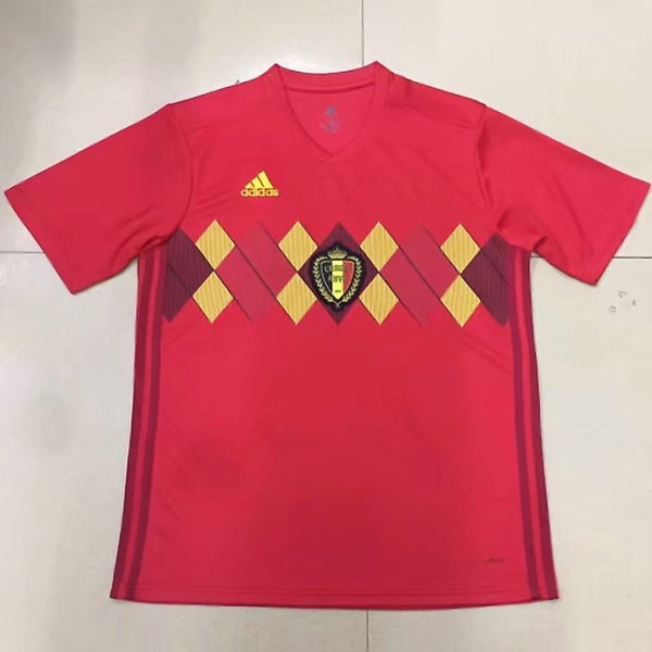 Men Jersey Soccer Belgium Jersey 2018 World Cup Jersey