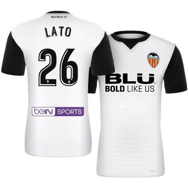 Men 26 Toni Lato Jersey Soccer Valencia Jersey 2018 LaLiga