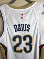 Men 23 Anthony Davis Jersey White New Orleans Pelicans Swingman Fanatics