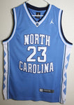 Men 23 Michael Jordan Jersey Blue North Carolina Tar Heels Throwback