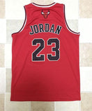 Men 23 Michael Jordan Jersey Red Chicago Bulls Jersey Swingman Fanatics