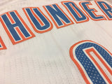 Men 0 Russell Westbrook Jersey White Oklahoma City Thunder Fanatics
