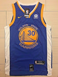 Men 30 Stephen Curry Jersey Blue Golden State Warriors Jersey Player