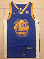 Men 30 Stephen Curry Jersey Blue Golden State Warriors Jersey Player