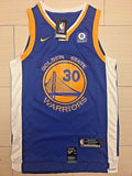 Men 30 Stephen Curry Jersey Blue Golden State Warriors Jersey Player