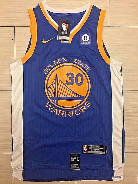 Men 30 Stephen Curry Jersey Blue Golden State Warriors Jersey Player