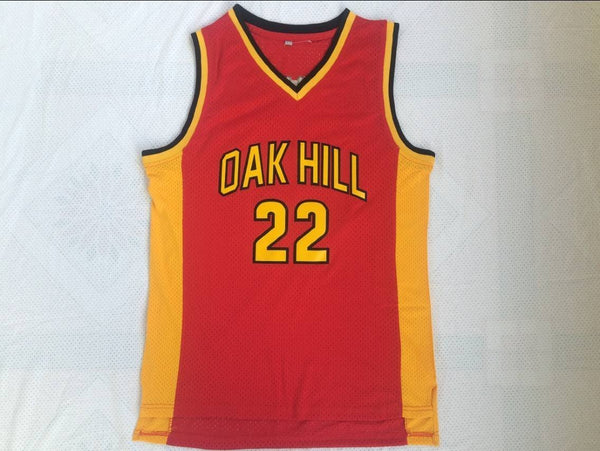 Men 22 Carmelo Anthony Jersey Red Oak Hill Swingman Jersey Fanatics