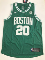 Men Gordon Hayward Jersey Green Boston Celtics Authentic Player