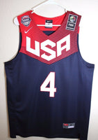 Men 4 Stephen Curry Jersey Black color USA Dream Team Swingman