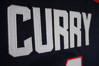 Men 4 Stephen Curry Jersey Black color USA Dream Team Swingman