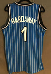 Men 1 Penny Hardaway Jersey Blue Orlando Magic Swingman Fanatics
