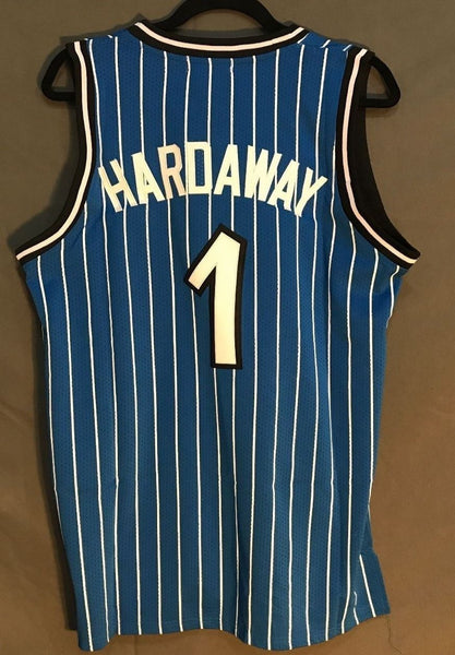 Men 1 Penny Hardaway Jersey Blue Orlando Magic Swingman Fanatics