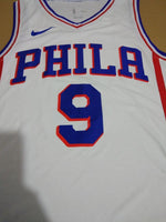Men 9 Dario Saric Jersey White Philadelphia 76ers Swingman Fanatics